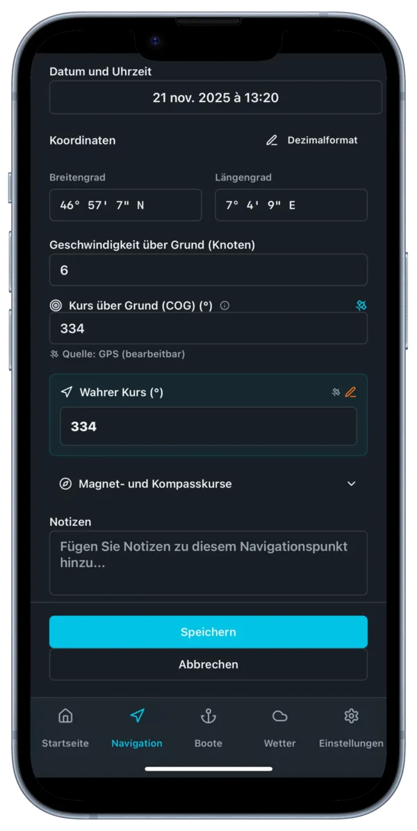 GPS-Navigation