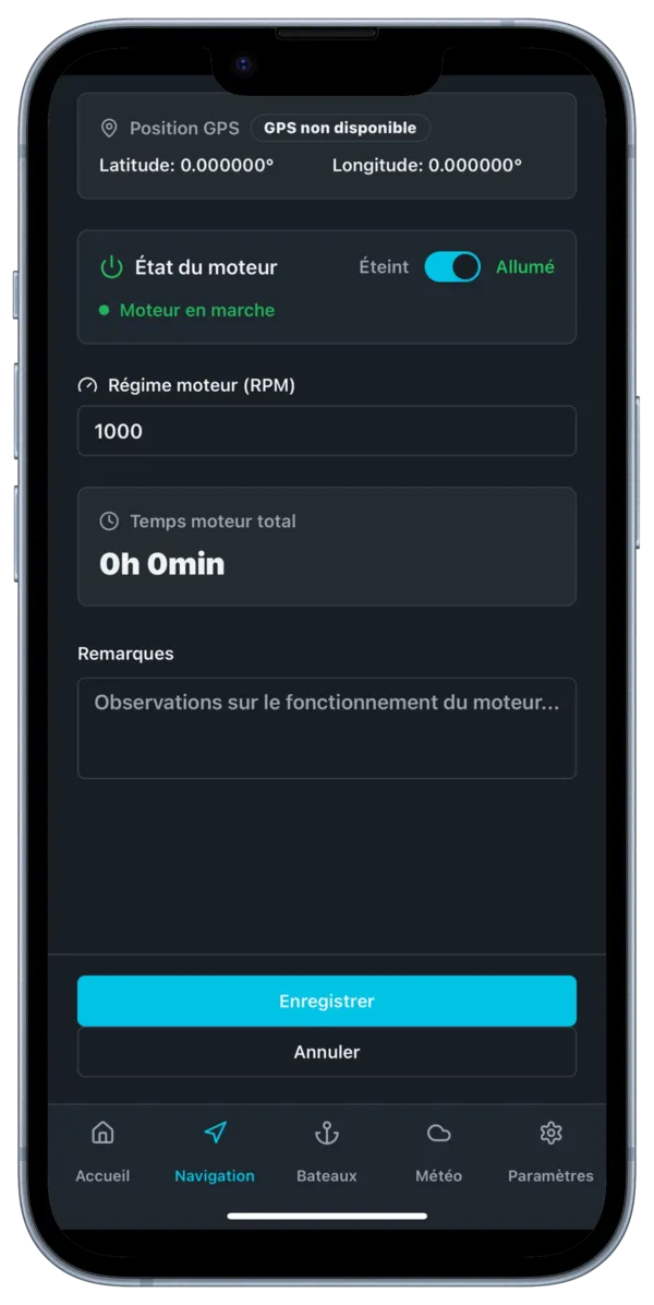 Gestion moteur