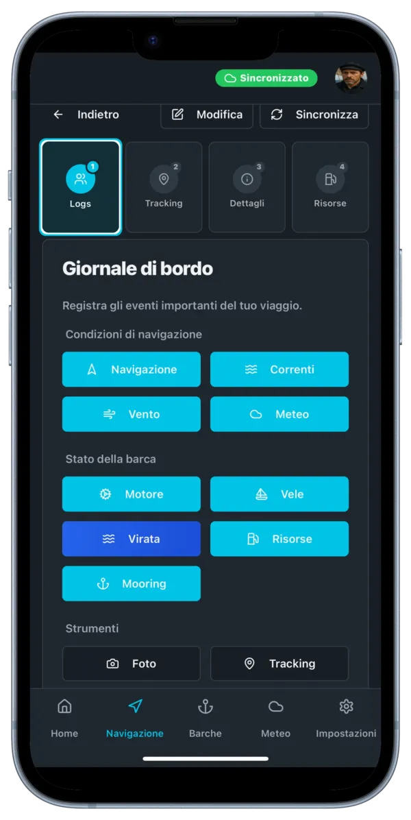 Giornale di bordo
