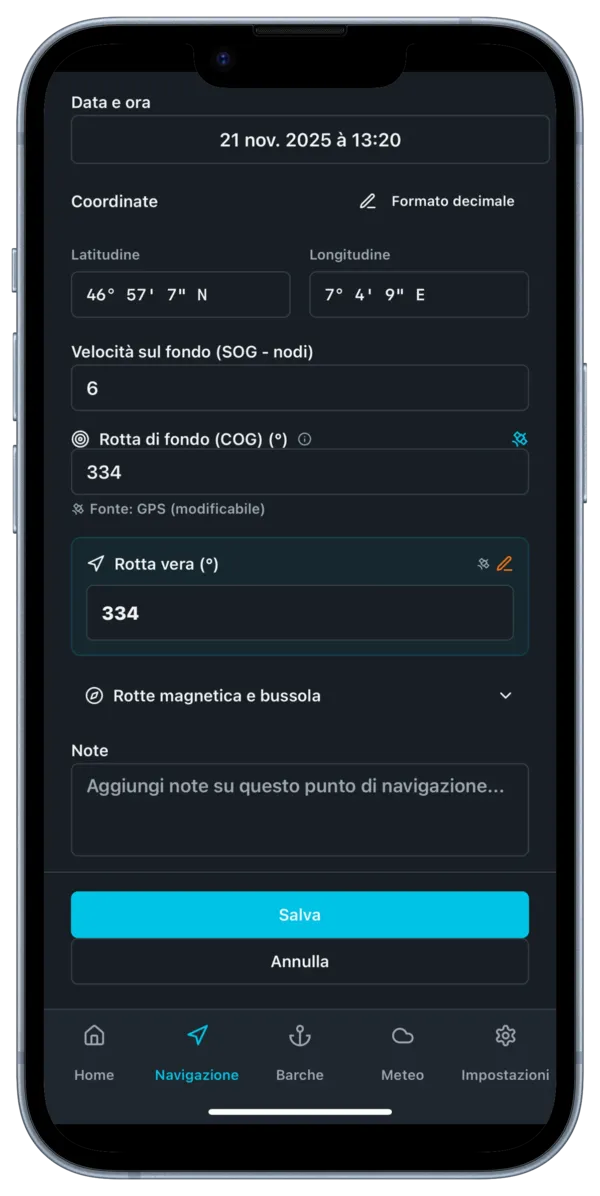 Navigazione GPS